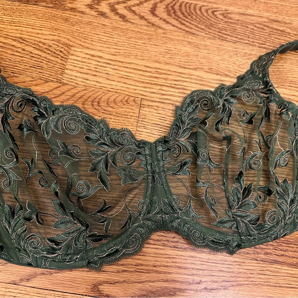 Soma Green Lace Bra